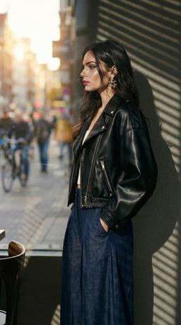 Karla Linen Leather - Sidewalk Café [VAR:2] [Rotated 52° Left]